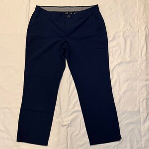 Under Armour Men’s 40x30 Flex Waist Navy Golf Pants